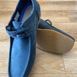 Clarks Shacre II Run Navy Nubuck
